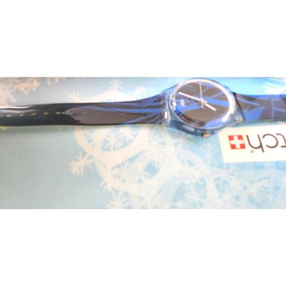 Vintage Swatch watch POINTS GN169 New old stock in box with paperwork - Picture 3 of 7